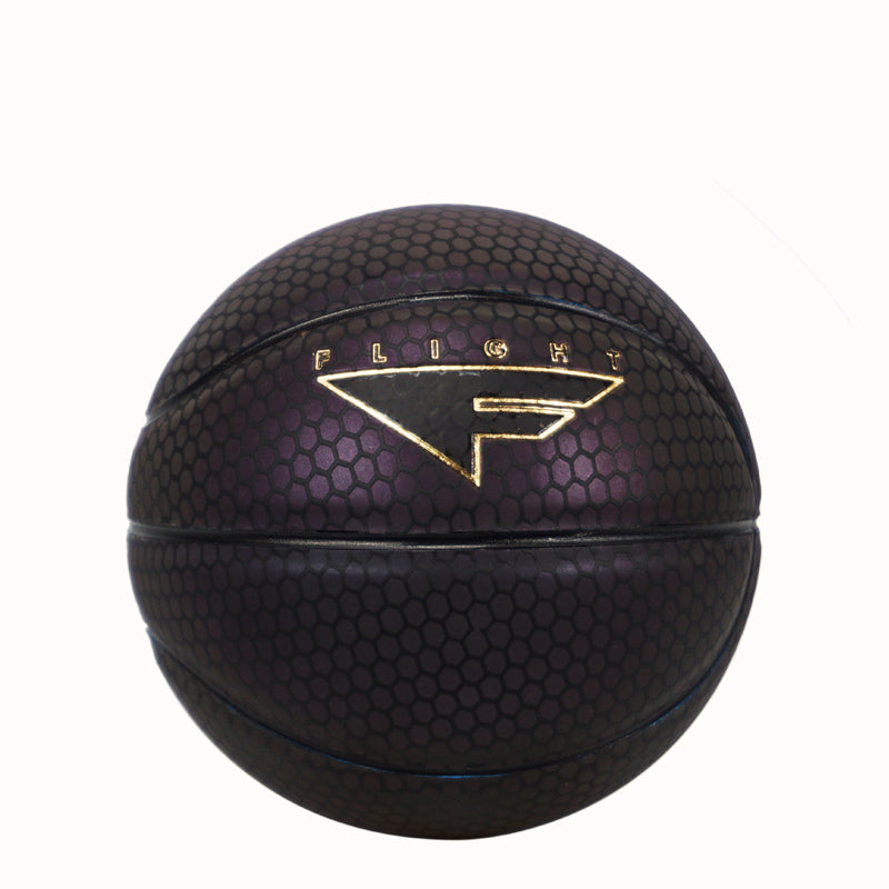 Holographic Glowing Reflective Basketball